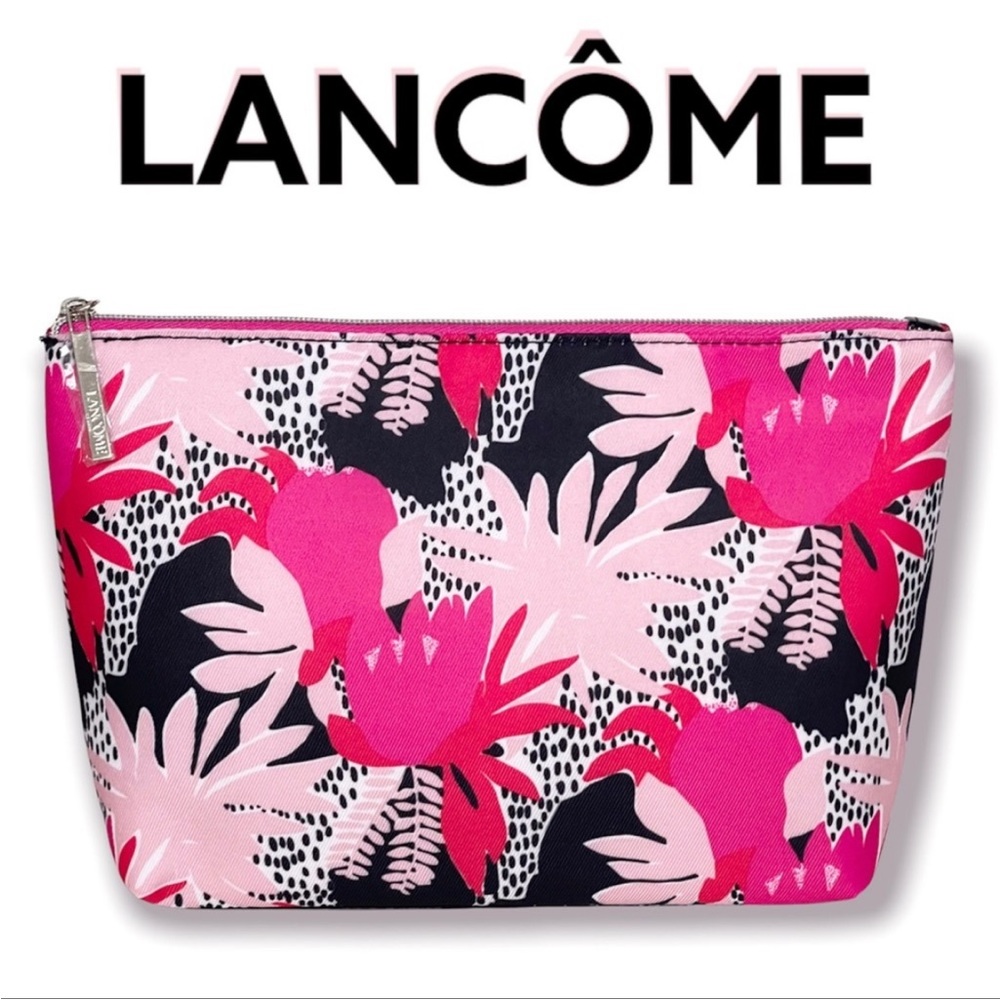 LANCÔME Paris Cosmetic Makeup Travel Accessory Floral Print